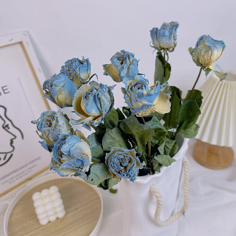 Ice Crushing Blue Rose 10 Pieces