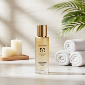 MIRABLOOM GOLD CELLTOX TONER 120ml 24K Gold Eco-Friendly Anti-Aging Niacinamide Brightening Deep Hydrating <b>Face</b> & Body K-Beauty - Product Image 3