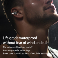 2025 produits tendance nouveautés DX-11 oreille-clip écouteur TWS rvb lumière casque jeu casque sans fil avec batterie externe DX11
