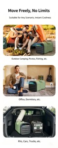 <span class=keywords><strong>Climatiseur</strong></span> <span class=keywords><strong>mobile</strong></span> portable en gros, mini, facile à installer, pour camping en extérieur, tente, camping-car, usage domestique - Product Image 5