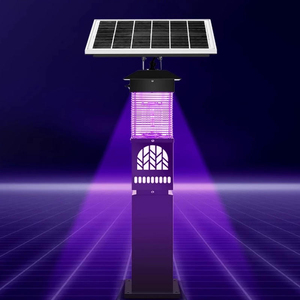 <span class=keywords><strong>Lampe</strong></span> Solaire LED Extérieure Professionnelle Étanche <span class=keywords><strong>Anti</strong></span>-Moustiques pour Jardin, Ferme, Villa, Cour et Pelouse - Product Image 1