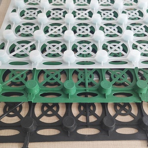 HDPE di plastica PP 20-50 millimetri Fossetta Altezza 500x500 millimetri di Acqua di Stoccaggio e <span class=keywords><strong>a</strong></span> Bordo di Drenaggio Per Il <span class=keywords><strong>Verde</strong></span> tetto - Product Image 5