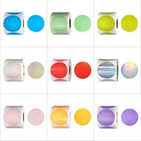 Rouleau d'étiquettes autocollantes thermiques directes imperméables de 2 pouces |   Code-barres, options de couleur : rouge, violet, orange, jaune, vert, rose, bleu