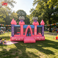Château Gonflable Familial pour Camping en Plein Air – Équipement de Fête Exclusif à Fort Rendement – Château Gonflable et Trampoline pour Enfants