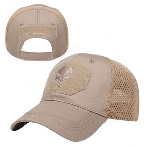 Casquette de baseball en maille avec logo camouflage personnalisé du fabricant - Product Image 4