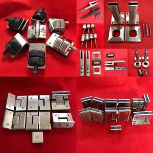 ZD auf Lager Edelstahl Handlauf beschläge Zapfen klemm pfosten Rahmenloses Balkon glas Balustraden geländer - Product Image 6