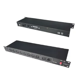 DMX512 8CH DMX Splitter Stage Light Controller Signal Amplifier Splitter 8 way DMX Distributor