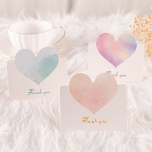 Carte en papier délicat, Carte de service après-vente, Carte pour fleuriste, Carte de message pour la Fête des Mères, Noël, la Saint-Valentin, Carte de vœux - Product Image 1