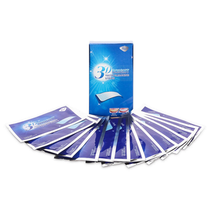 14 जोड़े नए मिंट स्वाद दांत सफेद करने वाली स्ट्रिप्स कस्टम-फिट मौखिक देखभाल सफेद करने वाले पीले दाग और पट्टिका हटाने के स्ट्रिप्स - Product Image 1