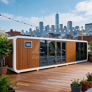 Moderna Apple Cabin: <span class=keywords><strong>Casa</strong></span> Mobile Completamente Arredata, Lussuosa Mini <span class=keywords><strong>Casa</strong></span> Modulare Prefabbricata per Giardino, Ufficio o ADU in California, USA - Product Image 5