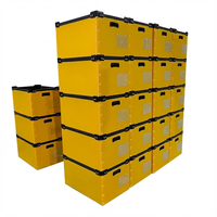 Boîte de rangement réutilisable en PP avec insert pour carte-couteau