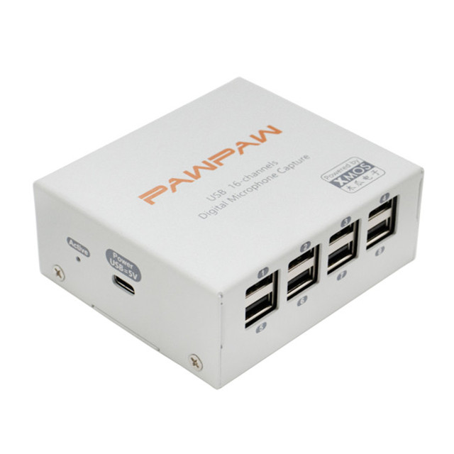 USB 16 Channels Digital Microphone Capture Mems Microphone Array Capture Device PCBA Mems Microphone Array