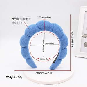 Vente chaude Spa Bandeaux Doux Menottes Ensemble De Lavage Du Visage <span class=keywords><strong>Éponge</strong></span>s De Visage De Konjac Naturel - Product Image 6