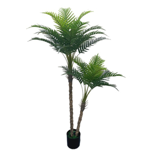 New Product <b>Potted</b> Trees Decoration Artificial Areca Date Palm Tree Guirlande Factory Price Outdoor <b>Mini</b> Palms Areca Tree - Product Image 4