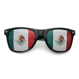 Adesivi per occhiali da sole con motivo personalizzato per le vendite calde decorazioni per feste occhiali da sole alla moda per Unisex