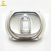 Lentilles en verre asphériques convexes pour éclairage LED de rue de type 2, format moyen