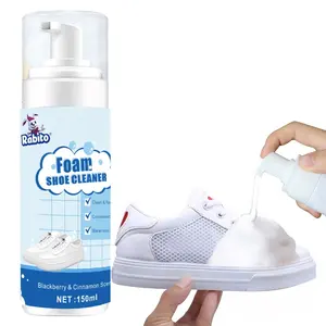Manufacturer Wholesale Custom LOGO And Package Sports Shoes Sandals Leather Shoe Football Canvas White Shoes Foam Cleaner Spray