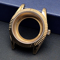Boîtier de montre de luxe personnalisé de haute qualité en acier inoxydable 316L avec mouvement NH35 NH36, verre saphir, étanche 30m, 36mm/39mm