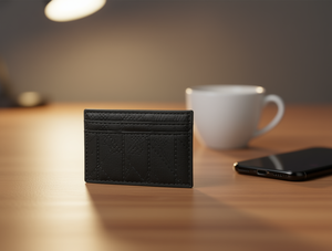 Porta carte Jd 3 in pelle PU dal design minimalista per carte - Product Image 2