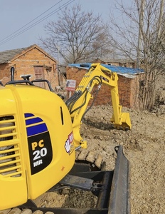 รถขุดขนาดเล็ก Komatsu PC20 มือสอง ได้รับการรับรองมาตรฐาน CE น้ำหนัก 2 ตัน ได้รับการรับรองมาตรฐาน CE และ EPA พร้อมเครื่องยนต์และปั๊มไฮดรอลิก KYB - Product Image 2