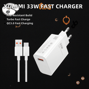 <span class=keywords><strong>Cargador</strong></span> Turbo <span class=keywords><strong>Original</strong></span> <span class=keywords><strong>Xiaomi</strong></span> de <span class=keywords><strong>33W</strong></span>, <span class=keywords><strong>Cargador</strong></span> Rápido de 27W, Cable USB Tipo C de 6A para Redmi K50 K40 Pro Mi QC3.0 Auriculares - Product Image 2