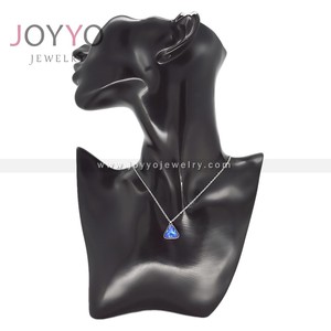 <span class=keywords><strong>Fantaisie</strong></span> En Acier Inoxydable Femmes Bijoux CZ Zircon Boucles D'oreilles 18k Chaîne En Or Cristal Femmes Pendentif Colliers - Product Image 4