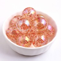 Vente en gros de perles brillantes, acrylique, à paillettes, pour la fabrication de bijoux, accessoires de mode