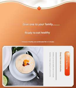 Hericium susu jamur Oatmeal sarapan instan sereal halus kering pengganti makanan bubuk tas besar kotak cangkir untuk dewasa - Product Image 5