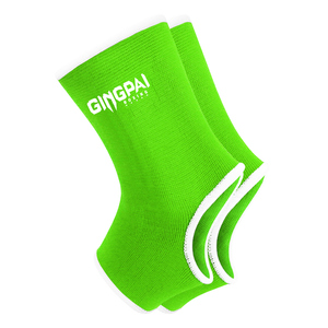 GINGPAI 2pcs Confortable Thai Combat Respirant Polyester Coton Boxe Formation Chaussettes <span class=keywords><strong>Bande</strong></span> Élastique Fermeture Stretch Compression - Product Image 5