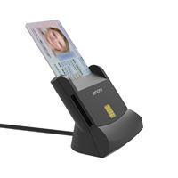 Lector de Tarjetas Inteligentes de Contacto de Alta Calidad, Placa Lectora USB para PC con EMV Nivel 1 para Cajeros Automáticos, Puntos de Venta y Lectores de Tarjetas de Identificación