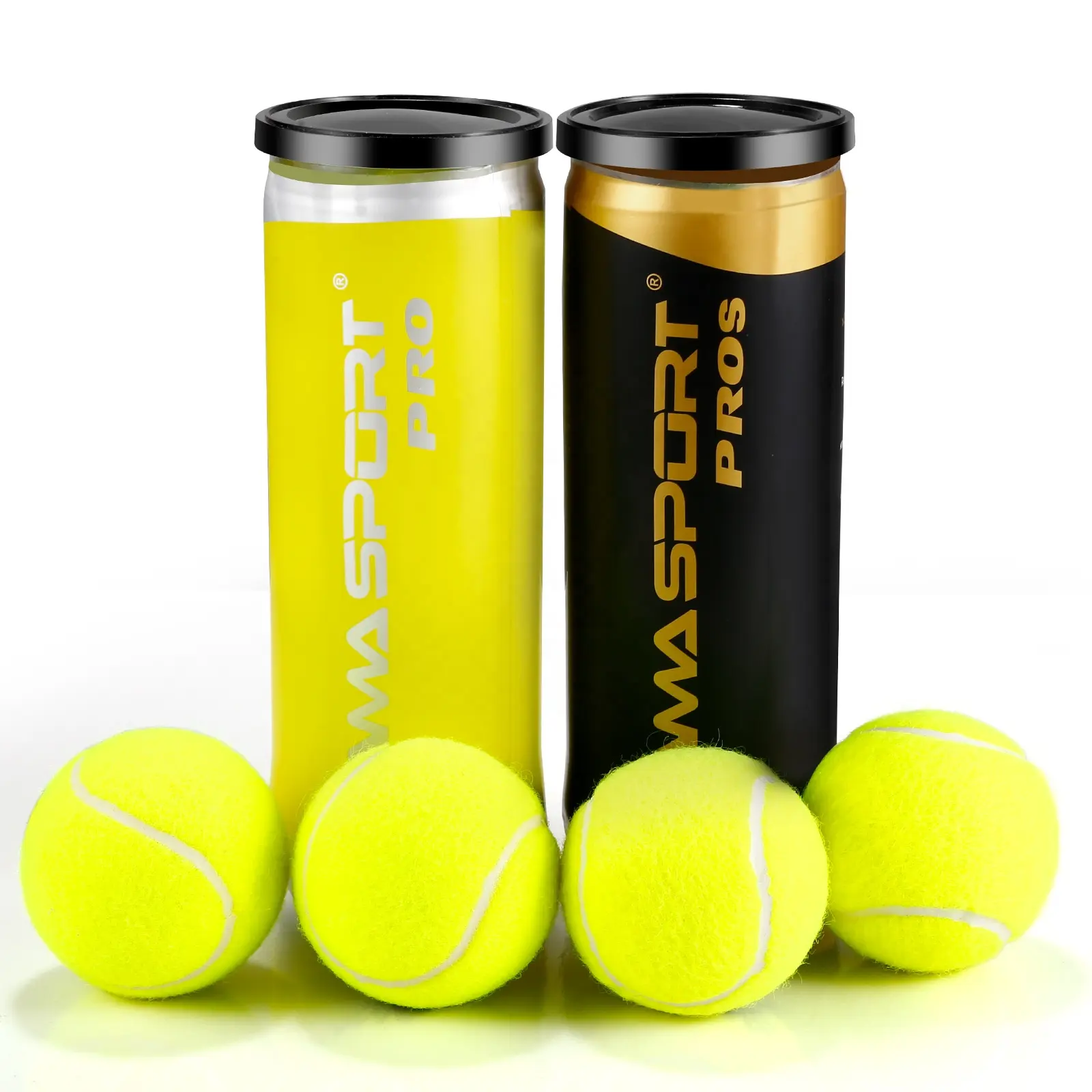 TN02 OPEN ITF approbation TPE peut emballer des balles de Tennis pressurisées personnalisées en gros