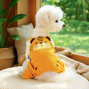 Pet <b>clothes</b> for autumn and winter, small dogs, puppies, happy dogs and <b>cats</b>, warm and comfortable clothing, little tiger - Product Image 1