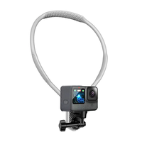 Support de téléphone magnétique pour poitrine, flexible, réglable, universel, Go Pro, téléphone portable, POV, vlog