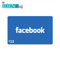 Support d'examen NFC personnalisable avec cartes de commentaires Google et Facebook