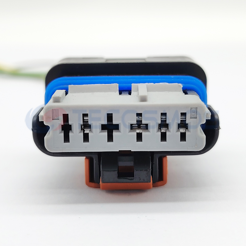 Waterproof Wire Connector Cable Harness Automotive Enclosure Connector for Peugeot 6Pin Female CT6-0044M-3