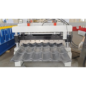 Máy tạo hình ngói lợp thép mạ màu tự động, ngói lợp thép nguội, 12 bước, tuổi thọ cao - Product Image 6