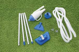 Para <span class=keywords><strong>Bestway</strong></span> 58212 PVC y ABS Equipo de mantenimiento de piscinas portátil Limpiador y accesorios - Product Image 5