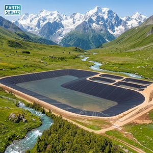 HDPE Maßgefertigte Glatte Geomembran Geeignet für Deponien, Künstliche Seen und Abwasserbecken-Konstruktion - Product Image 3