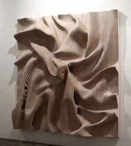 Panel de Madera Tallada a Mano para Decoración de Pared de <span class=keywords><strong>Villa</strong></span> Contemporánea, con 50 mm de Grosor y Tamaño Personalizable - Product Image 5