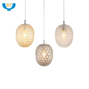 Chinese Elegant Indoor Lighting Decorative Lantern Design Glass Lamp Shade