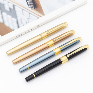 <span class=keywords><strong>Stylo</strong></span> Roller de Luxe en Métal <span class=keywords><strong>avec</strong></span> Finition Dorée, Logo Personnalisé Gravé au Laser, <span class=keywords><strong>Stylo</strong></span> Bille pour Signature Professionnelle, Cadeau Promotionnel de Bureau - Product Image 2