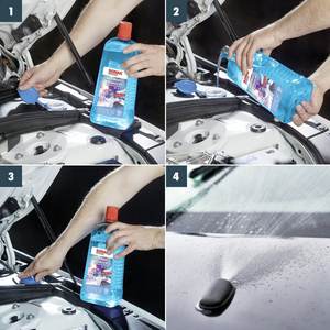 Líquido de Protección para Parabrisas de Primera Calidad, Anticongelante y con Visión Clara, para Cítricos, -20 Grados Celsius, 2 Litros, para Todas las Estaciones - Product Image 4
