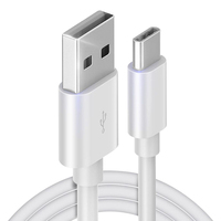 Cable USB Tipo-C a USB de 1m, 2m, 3m con Carga Rápida de 3A y Transmisión de Datos para Computadora - En Stock