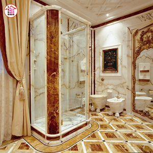 Piastrelle in Marmo Calacatta Gold Viola Italiano per Pareti <span class=keywords><strong>e</strong></span> Pavimenti del Bagno - Product Image 1