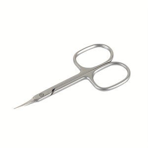 सौंदर्य मजबूत सर्जिकल ग्रेड स्टेनलेस स्टील सीधे ठीक नाखून क्यूटिकल आईब्रो दाढ़ी हेयर स्टाइलिस्ट ब्यूटी कटिंग ट्रिमर - Product Image 6