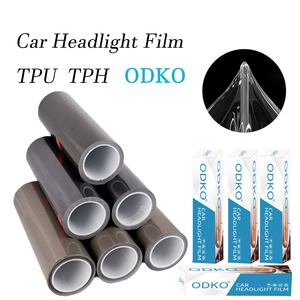 <span class=keywords><strong>Film</strong></span> de protection transparent en TPU pour feux arrière de voiture ODKO de qualité supérieure avec changement de couleur, auto-réparant et anti-rayures pour spoiler de voiture - Product Image 1
