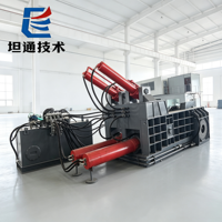 Presse à balles hydraulique haut de gamme Y81F-500 en alliage d'aluminium avec pompe servo, compacteur horizontal haute productivité pour la collecte de ferraille