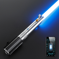 LGT untuk Eco Anakin untuk Gagang Pedang Saber dari Paduan Aluminium dengan Baterai Isi Ulang untuk Kontrol Gerakan Duel Berat dan Pertarungan