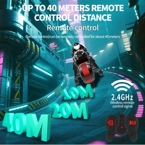 มอเตอร์ไซค์บังคับวิทยุ Y09 2.4GHz พร้อมใช้งาน ของเล่นเด็ก - Product Image 4