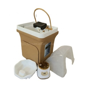 Kisen – Évier de lavage de cheveux populaire pour salon de coiffure et de beauté, avec bac en plastique réglable pour le lavage des cheveux - Product Image 1